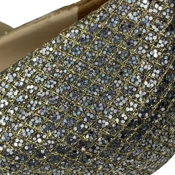 Jimmy Choo Isabel Champang Glitter High Heels Sz EU39 US9 - Picture 7 of 15